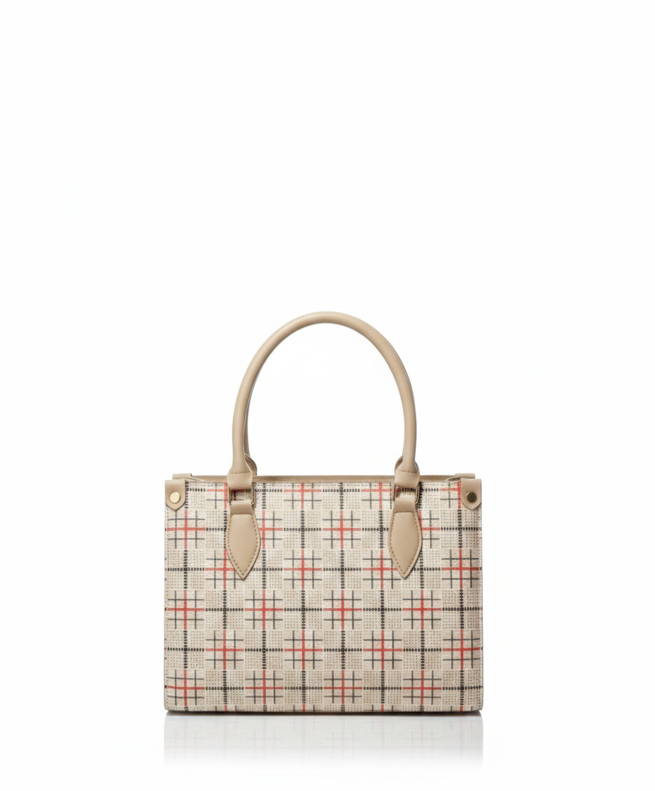 Glen Tartan Luxury Leather Handbag