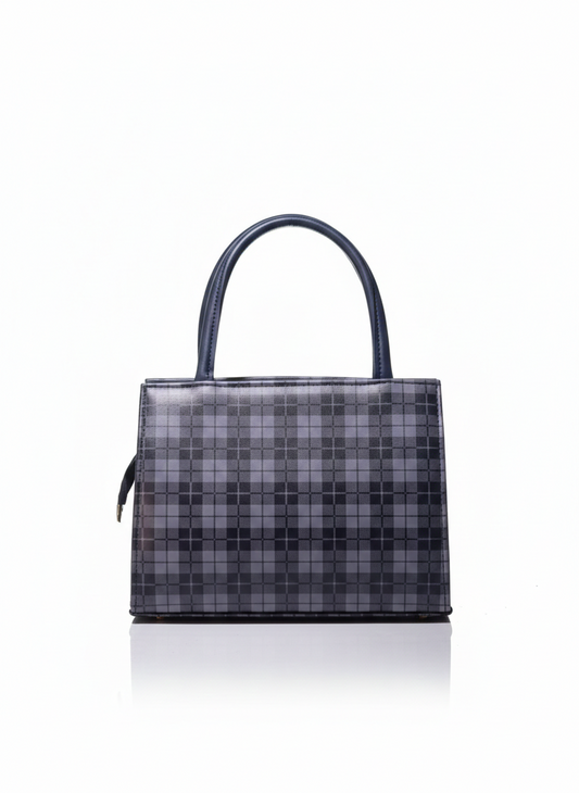 Mashitique Checkered Handbag